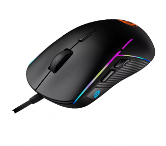 CANYON RATON GAMING SHADDER GM-321 RGB 6 BOTONES NEGRO