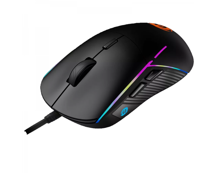 CANYON RATON GAMING SHADDER GM-321 RGB 6 BOTONES NEGRO