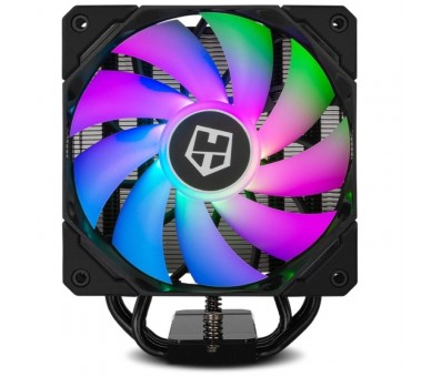 ph2ENFRIADOR DE CPU DE ALTO RENDIMIENTO H 224 ARGB NEGRO h2divHummer H 224 ARGB es un strongcooler con 4 heatpipes de cobre de 