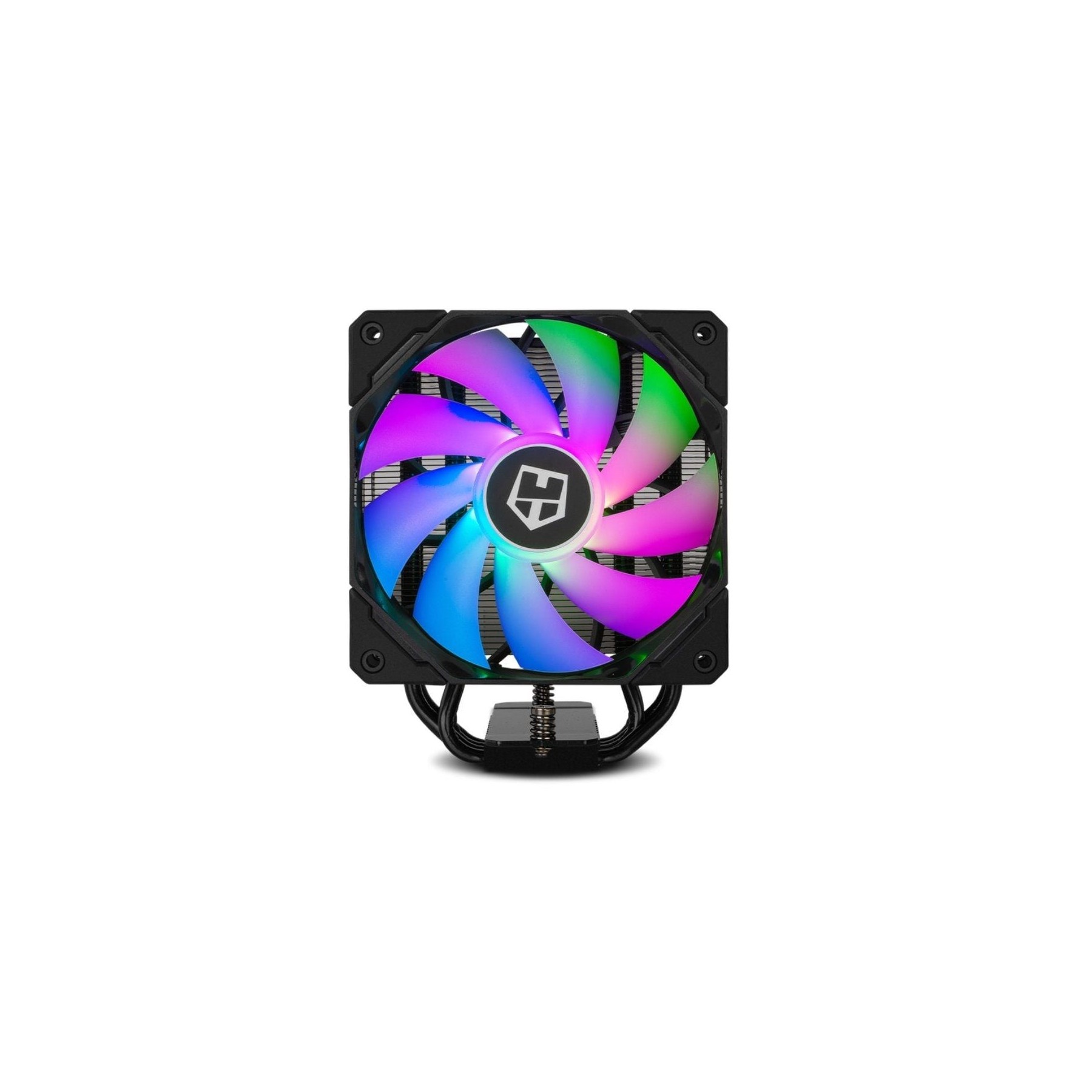 ph2ENFRIADOR DE CPU DE ALTO RENDIMIENTO H 224 ARGB NEGRO h2divHummer H 224 ARGB es un strongcooler con 4 heatpipes de cobre de 