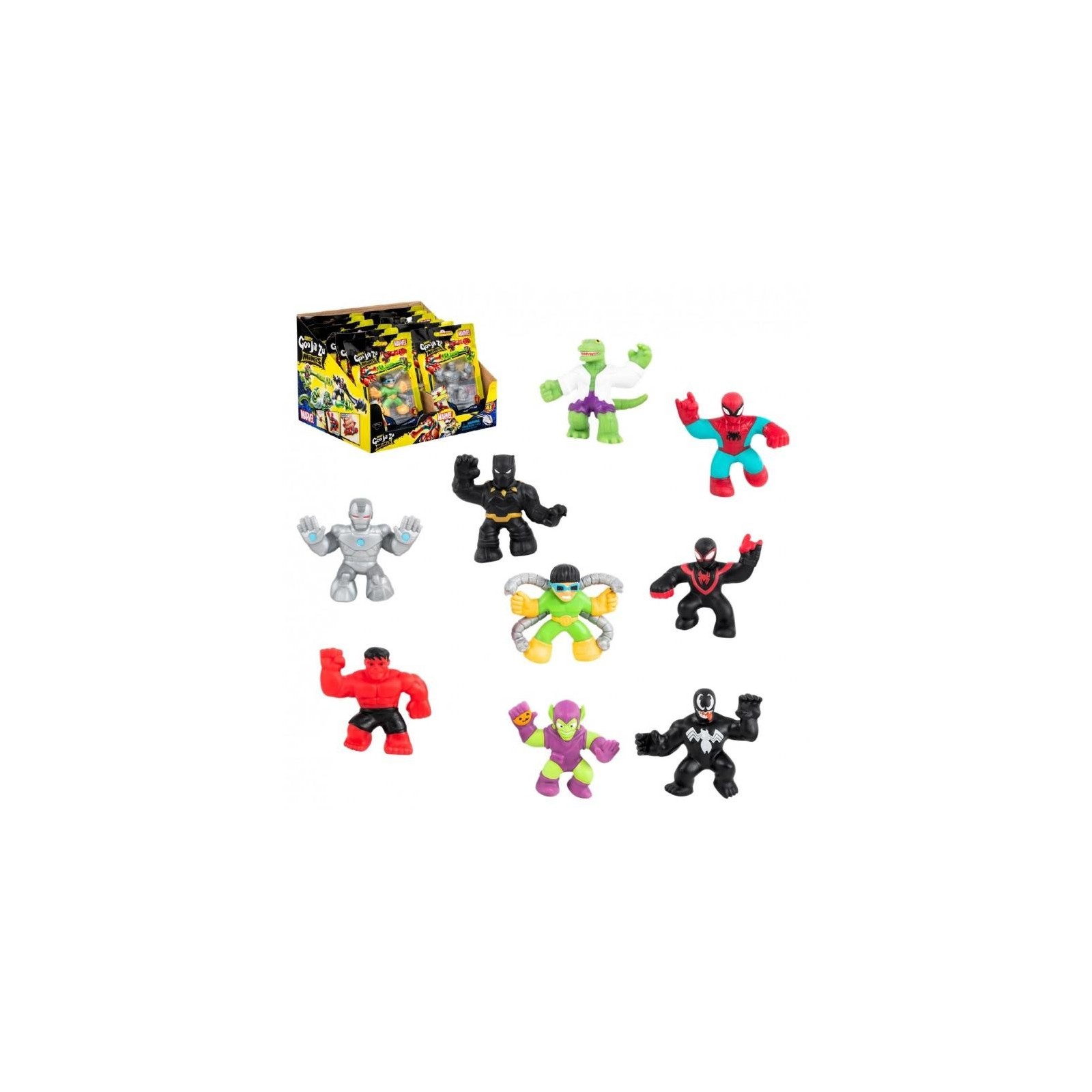 Figuras Minis Marvel Goo Jit Zu 1 Unidad Aleatoria