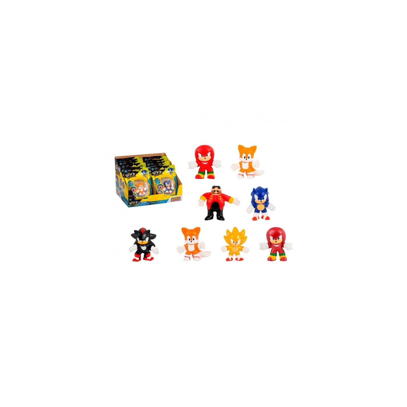 Figuras Minis Sonic Goo Jit Zu 1 Unidad Aleatoria