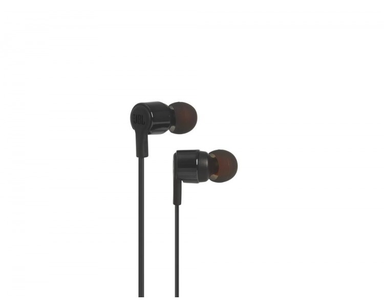 Auriculares intrauditivos jbl t210 black