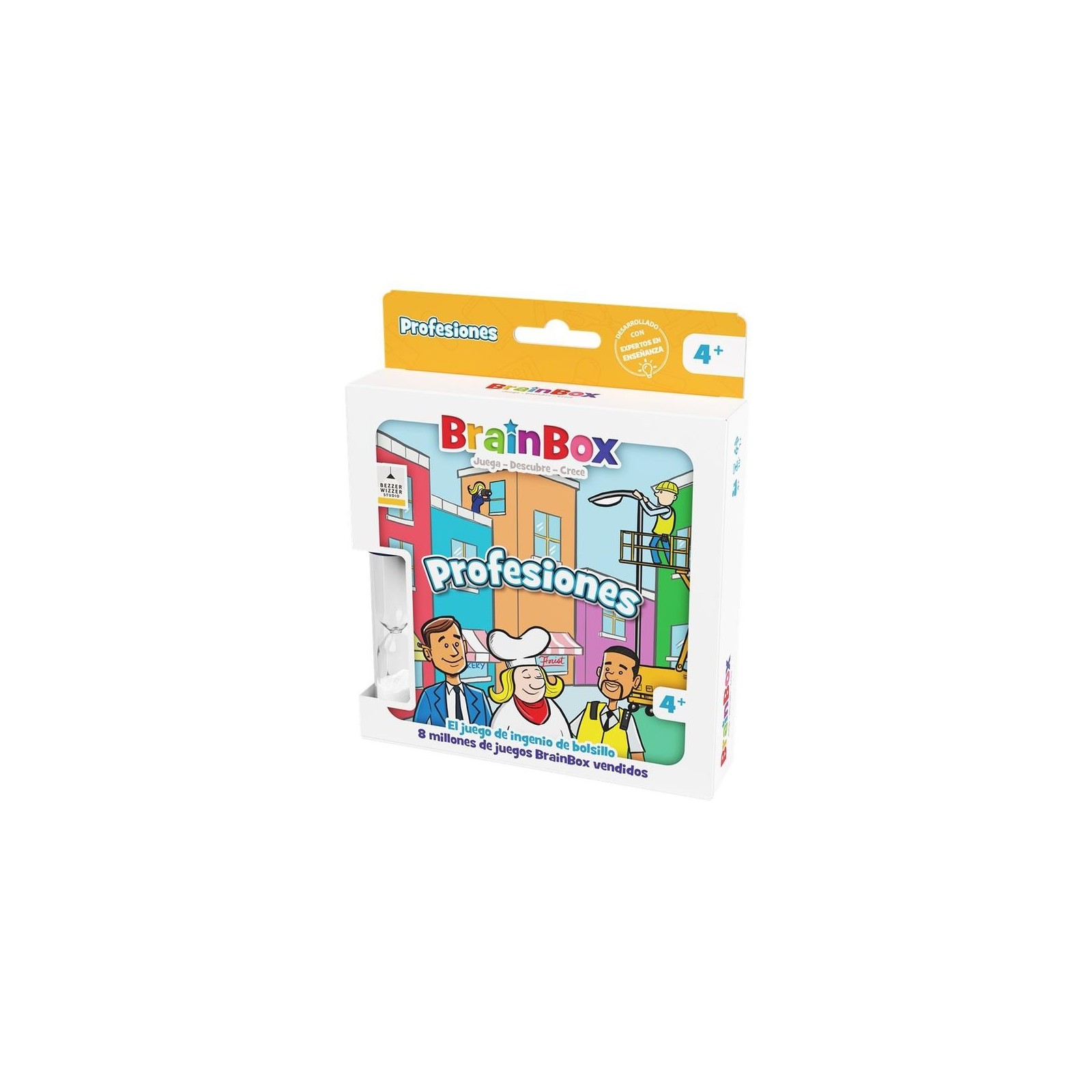 Juego mesa brainbox pocket profesiones edad