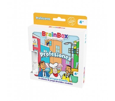 Juego mesa brainbox pocket profesiones edad