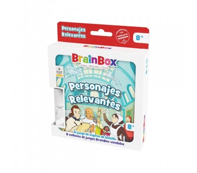 Juego mesa brainbox pocket personajes relevantes