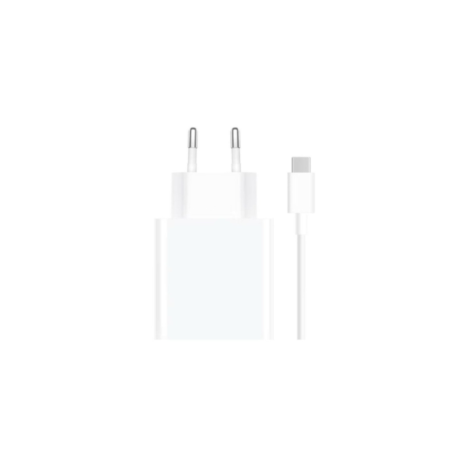 CARGADOR DE PARED XIAOMI TIPO A 33W CABLE WHITE