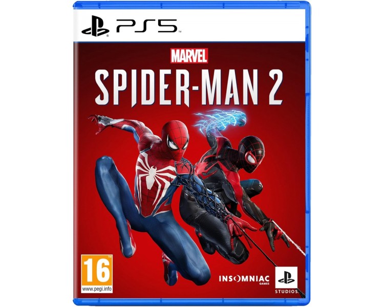 MARVEL S SPIDER-MAN 2 Juego para Consola Sony PlayStation 5, [PAL ESPAÑA], PS5 [ SPIDERMAN 2 ] [ SPIDER MAN 2 ]