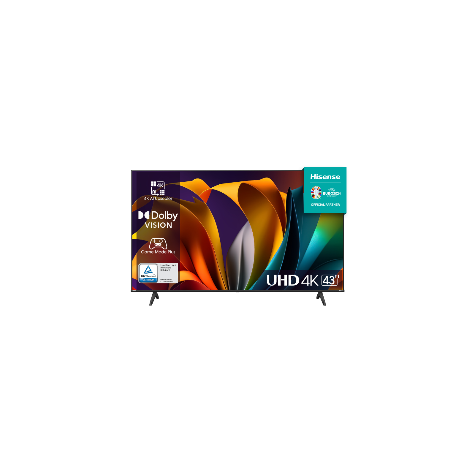 TV HISENSE 43A6N 43 DOLBY MODO JUEGO 4K SMART TV HDMI X3