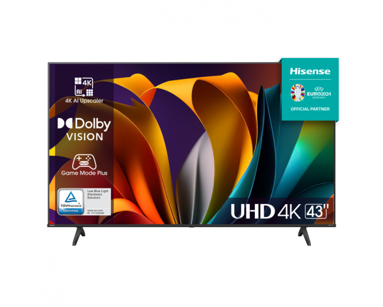 TV HISENSE 43A6N 43 DOLBY MODO JUEGO 4K SMART TV HDMI X3