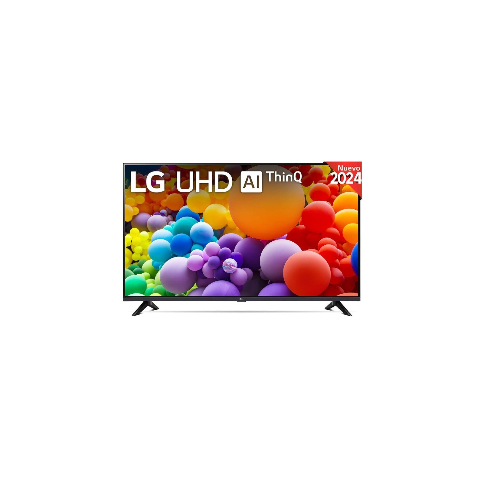 h243 pulgadas TV LG UHD 4K serie UT73 con Smart TV WebOS24 h2divpulliColores intensos con la tecnologia LED en 4K liliSumergete