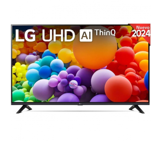 h243 pulgadas TV LG UHD 4K serie UT73 con Smart TV WebOS24 h2divpulliColores intensos con la tecnologia LED en 4K liliSumergete