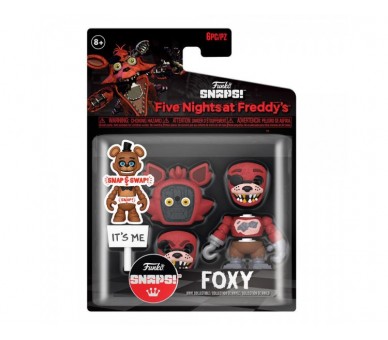 Figura Snaps! Five Nights At Freddys Foxy 6 Unidades