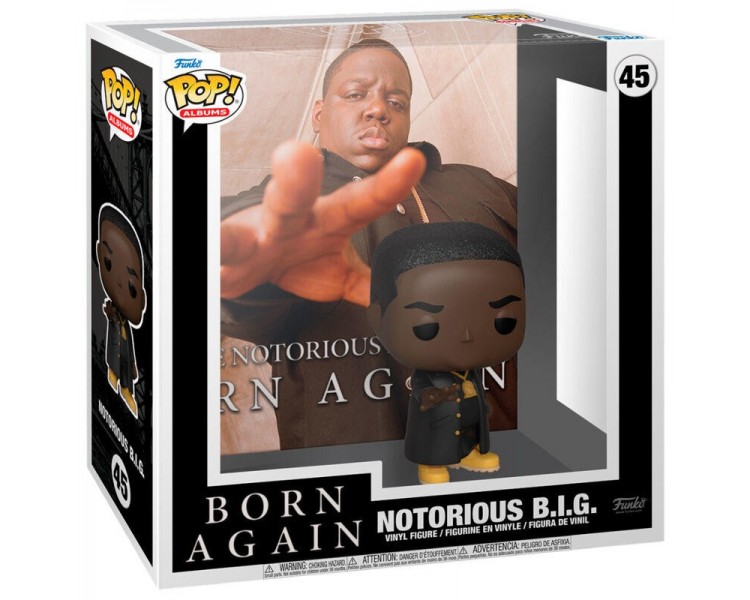 Figura Pop Album Biggie Smalls Born Again