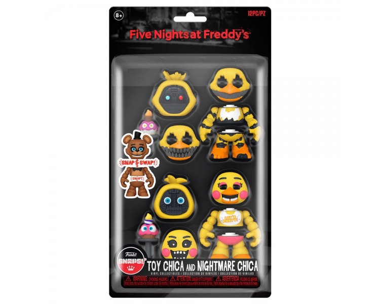 Bister 2 Figuras Snaps! Five Nights At Freddys Toy Chica And