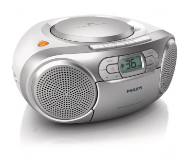 RADIO CD PORTssTIL PHILIPS AZ127 12 CASETE