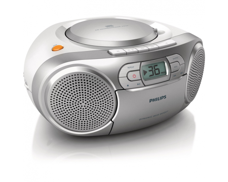 RADIO CD PORTssTIL PHILIPS AZ127 12 CASETE