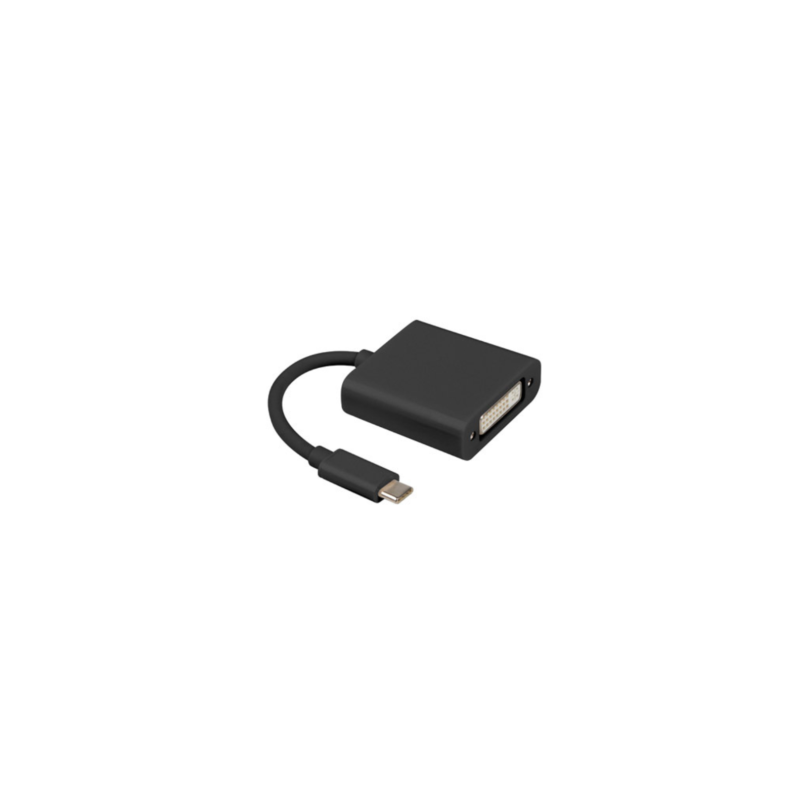 ADAPTADOR USB LANBERG USB C M 31 A DVI I H 245 DUAL LINK 15CM NEGRO