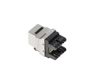 CONECTOR KEYSTONE LANBERG CAT6 FTP RJ45 180 GRADOS