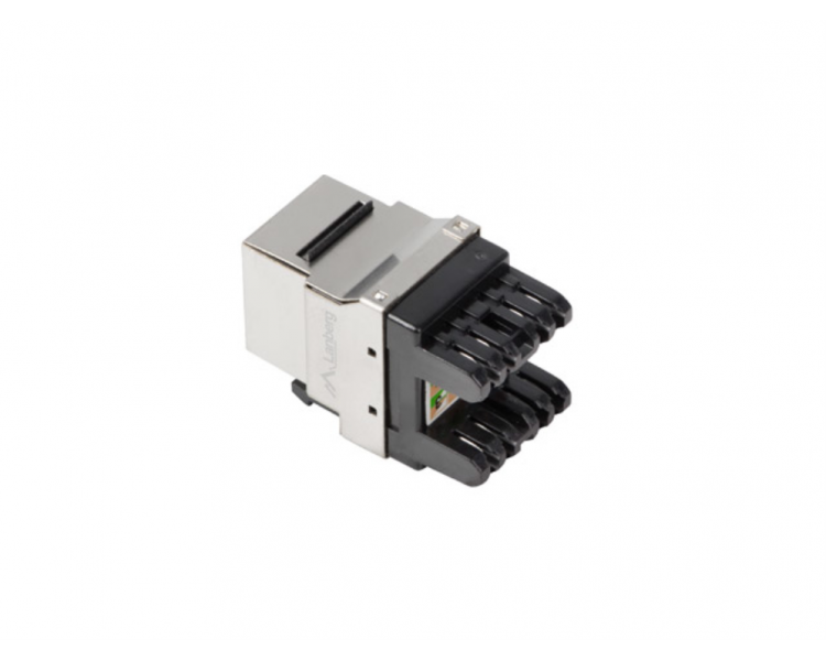 CONECTOR KEYSTONE LANBERG CAT6 FTP RJ45 180 GRADOS