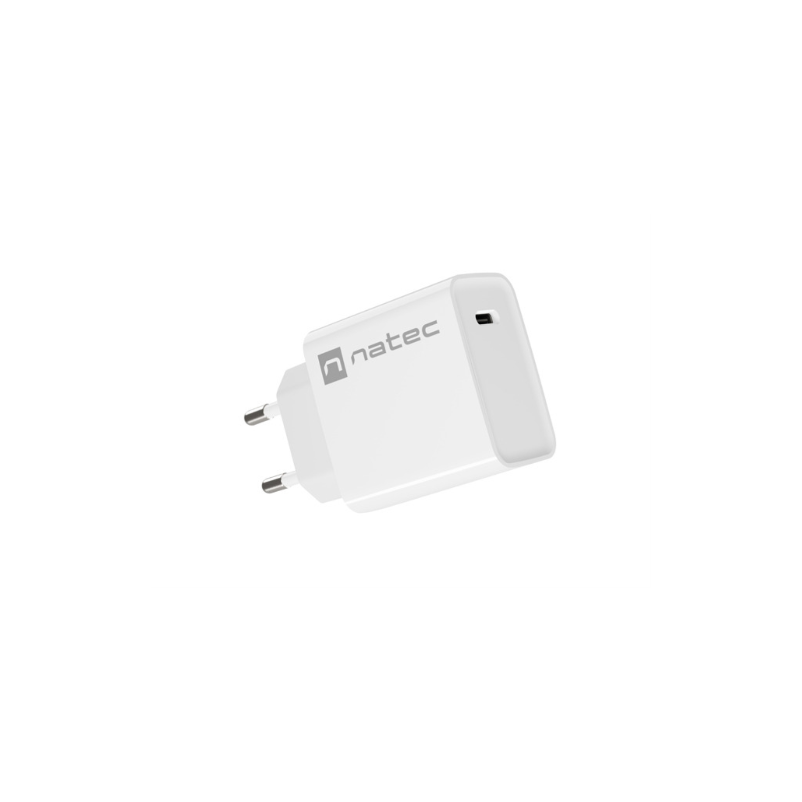 CARGADOR NATEC RIBERA 20W 1XUSB C PD30 QC30 BLANCO