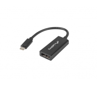 ADAPTADOR USB LANBERG USB C M 31 A DISPLAYPORT H 15CM NEGRO