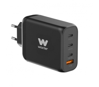 ph2WOXTER 100W 4PORT 1USBA3C 5A CABLE C Cargador Rapido GaN h2pSalida real de 100 W puedes cargar cualquier dispositivo USBbr b