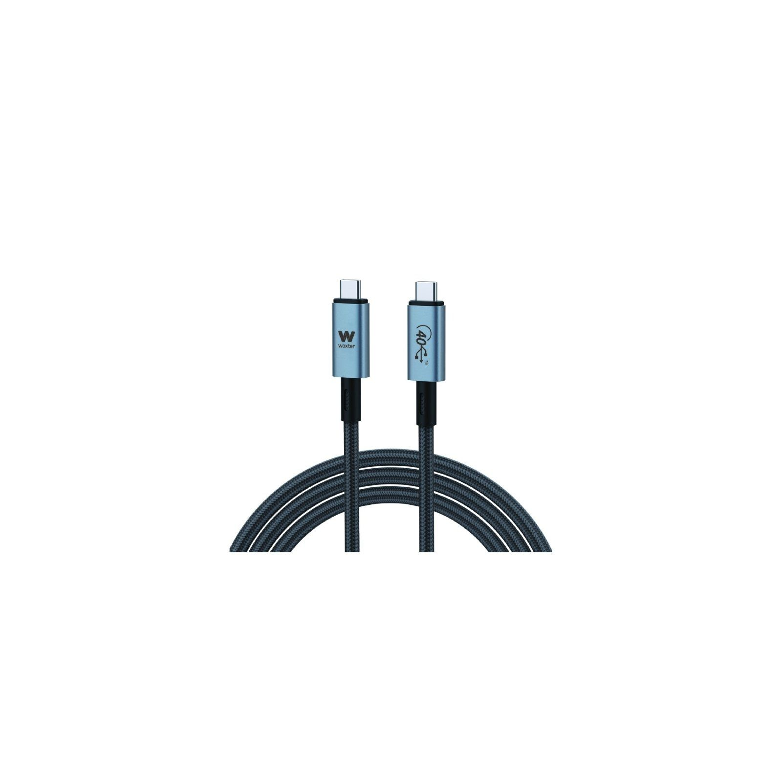 ph2WOXTER CABLE TYPE C PD31 240W 40GBPS 2M h2ul libEspecificaciones b liliCable de carga y datos transmision de alta velocidad 