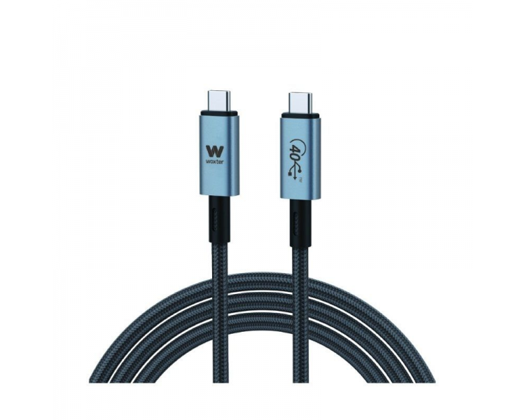 ph2WOXTER CABLE TYPE C PD31 240W 40GBPS 2M h2ul libEspecificaciones b liliCable de carga y datos transmision de alta velocidad 