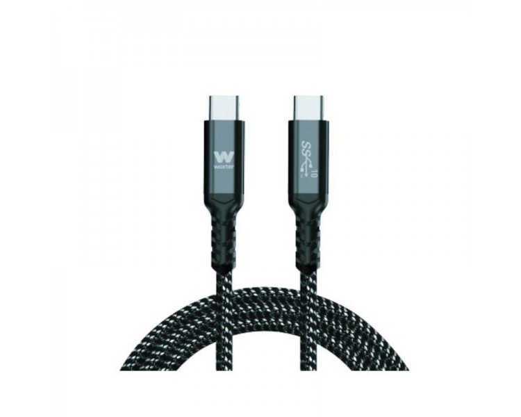 ph2WOXTER CABLE TYPE C 100W DISPLAY 2M USB31 C h2ul libEspecificaciones b liliCable de pantalla carga y datos transmision de al