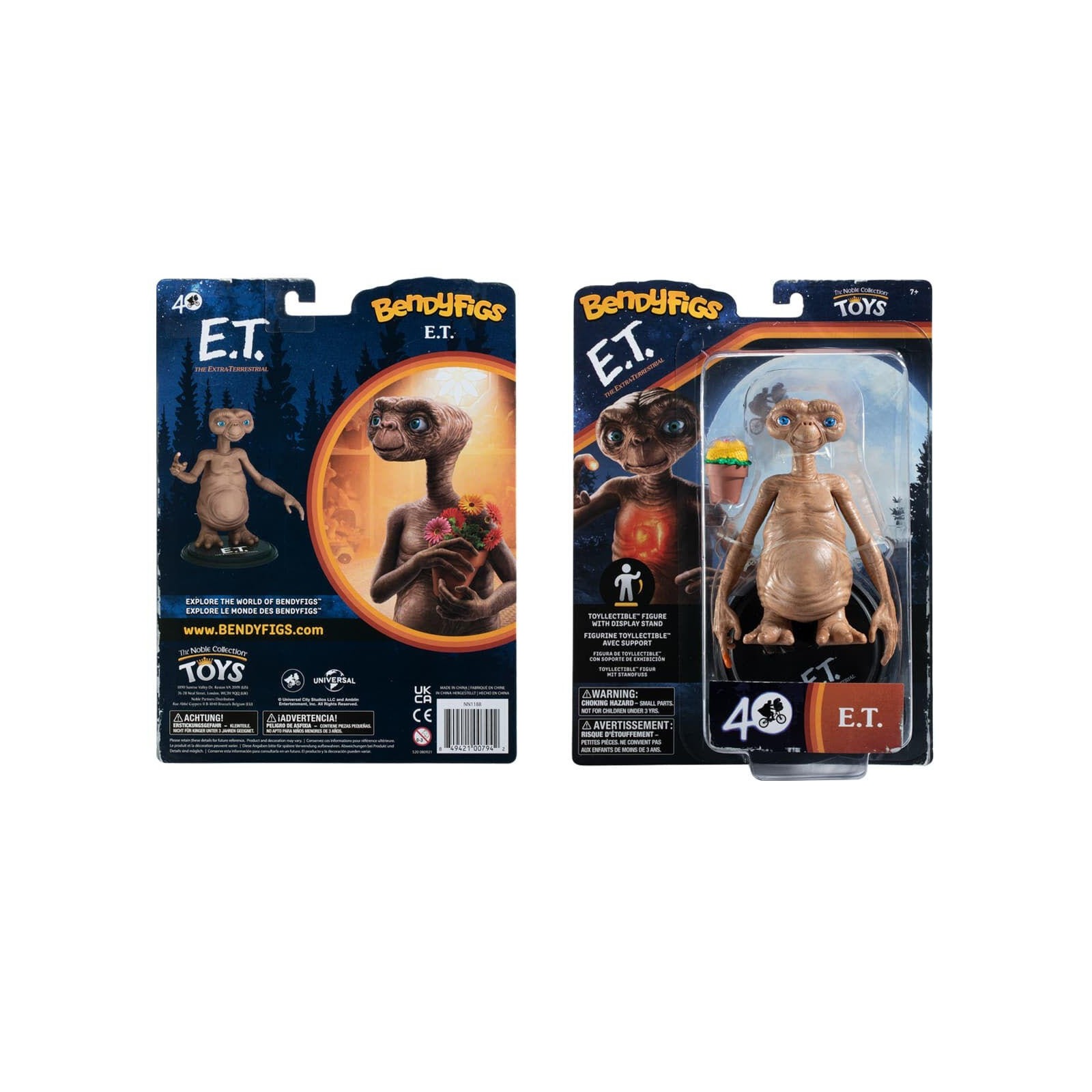 Figura Maleable Bendyfigs E.T. El Extraterrestre 14Cm