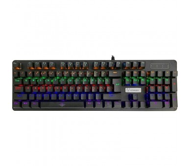 pNuevo teclado mecanico para GAMERS de Woxter Stinger su rompedor diseno su espectacular iluminacion con efectos su estructura 