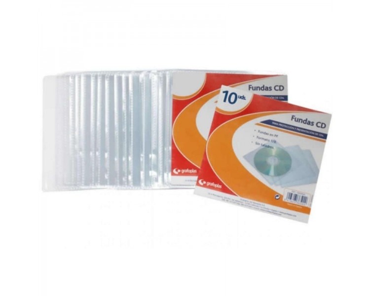 STRONGEspecificaciones tecnicasbr STRONGULLIFundas PP en formato 1 8 para archivar CDs LILIBolsa 10 fundas LILIMaterial PP 10br