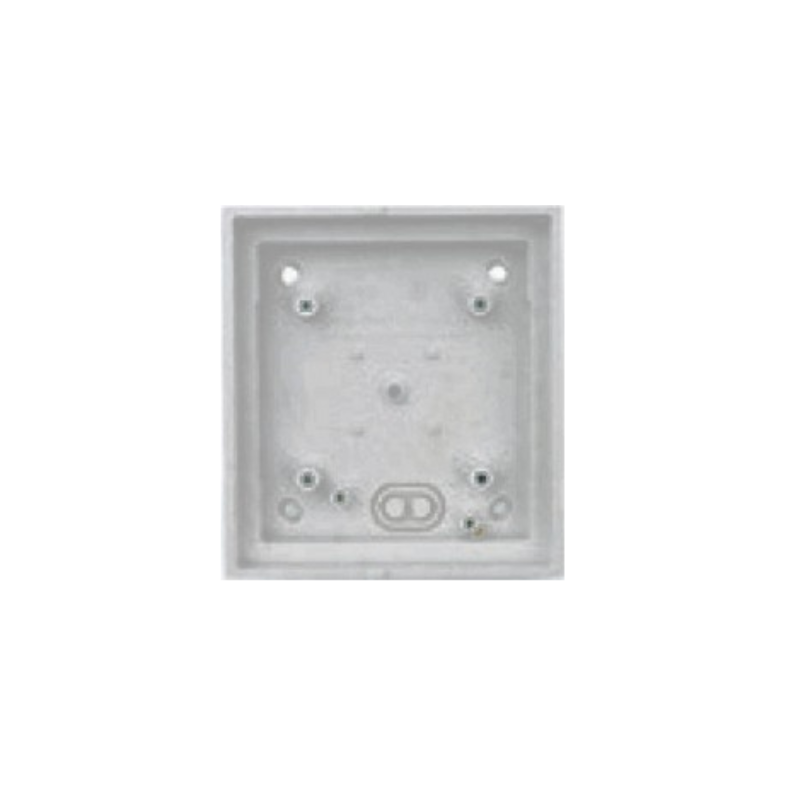 SINGLE ON WALL HOUSING DARK GREY