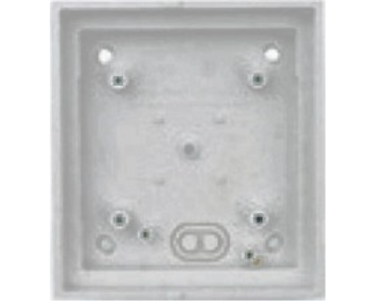 SINGLE ON WALL HOUSING DARK GREY