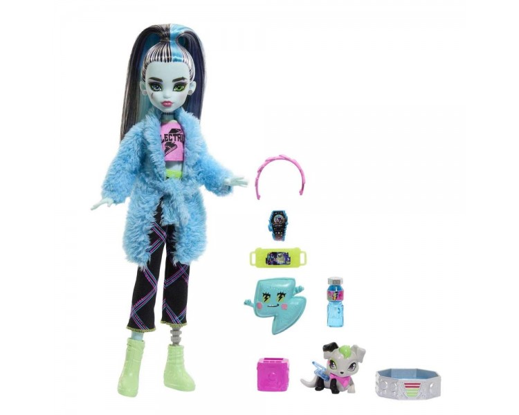 Muneca mattel monster high fiesta pijamas