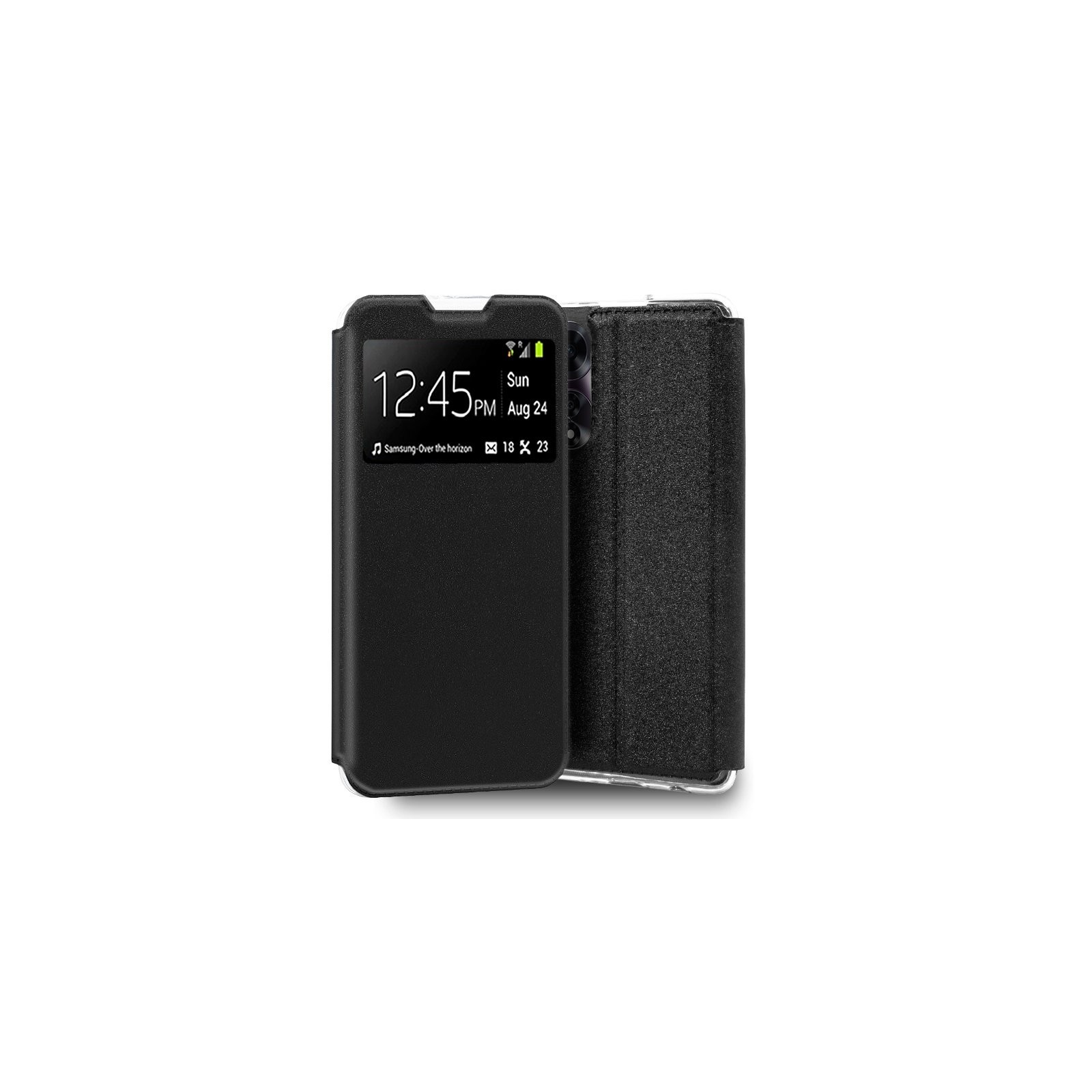 COOL FUNDA FLIP COVER PARA OPPO A60 (NEGRO)