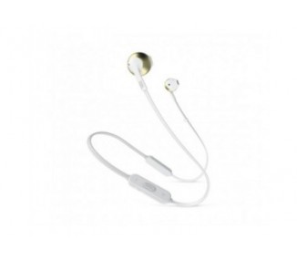 Auriculares Jbl T205Bt Blanco Cromo