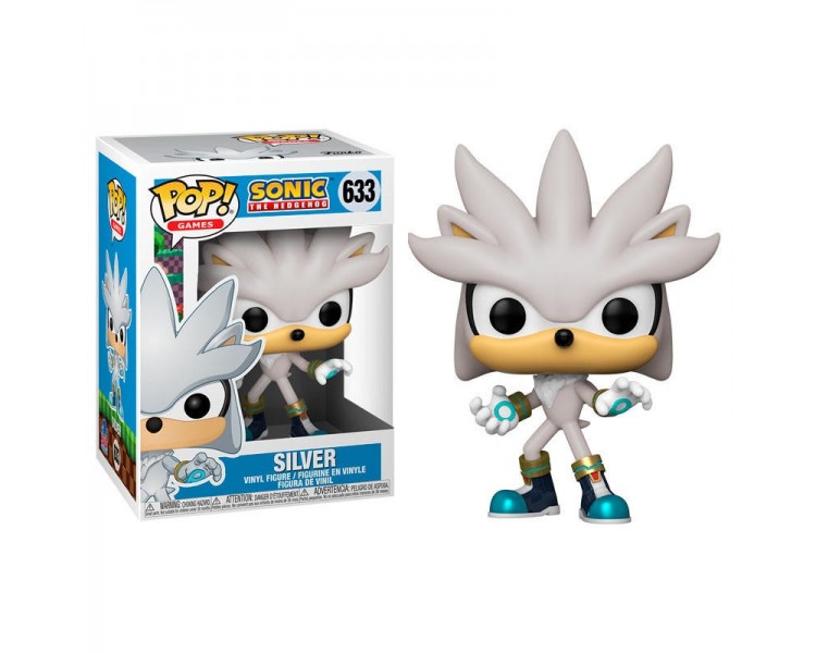 Figura Pop Sonic 30Th Anniversary Silver The Hedgehog