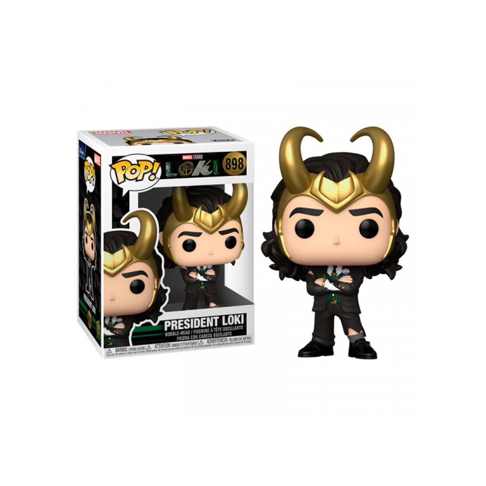 Figura Pop Marvel Loki President Loki