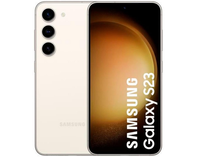 Smartphone Samsung S23 5G Cream 6.1" / 8+256Gb / Amoled 120H