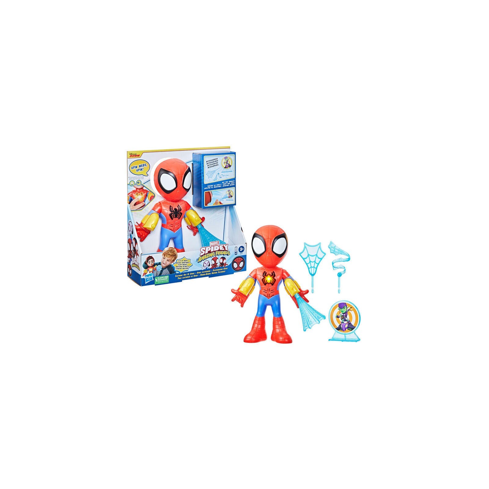 Figura Spidey Traje Electronico Spidey Amazing Friends Marve