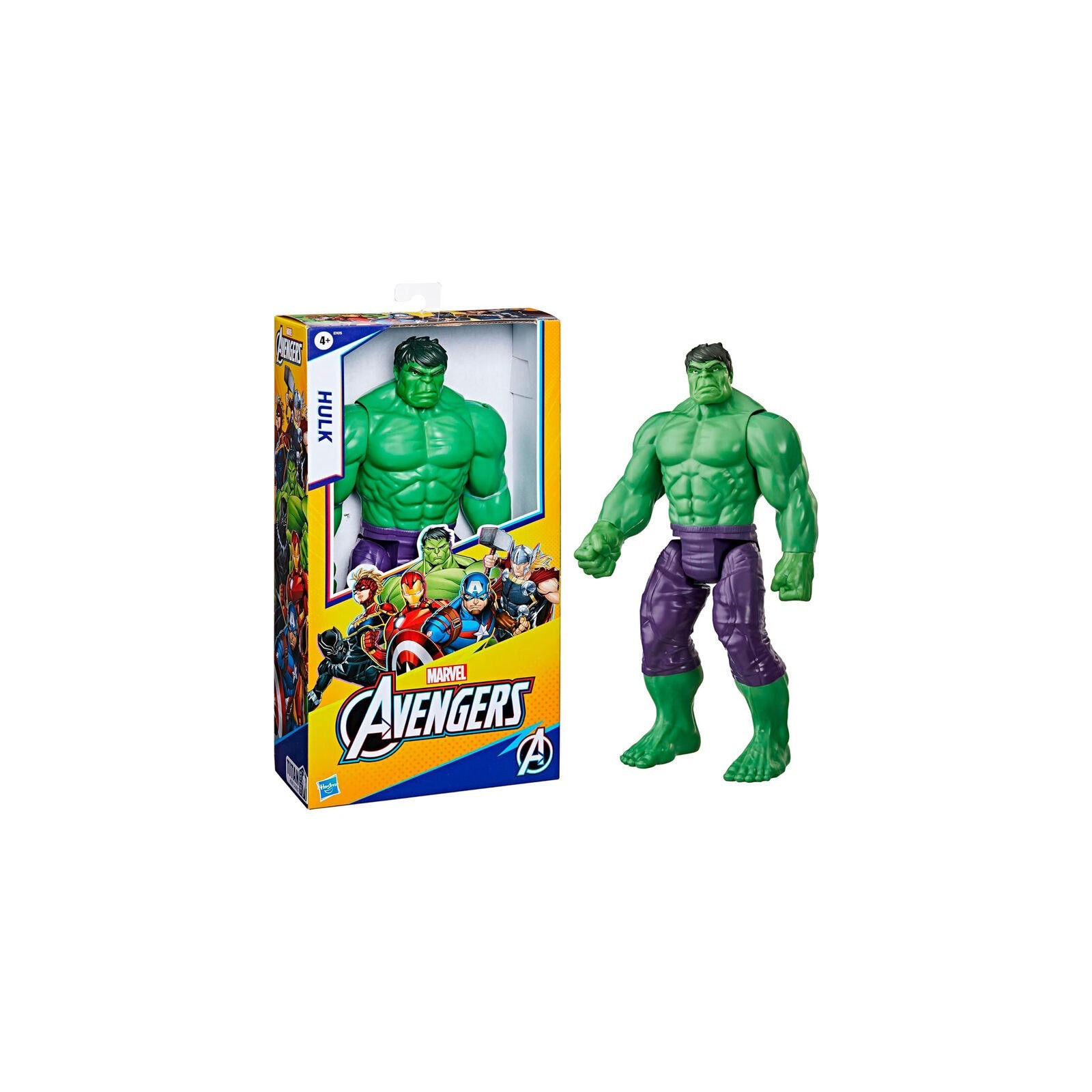 Figura Hulk Deluxe Titan Hero Vengadores Avengers Marvel 30C
