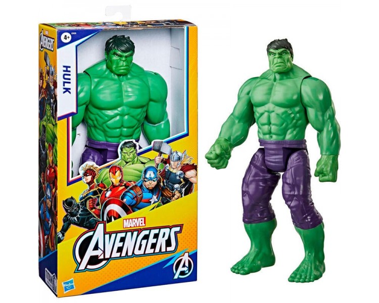 Figura Hulk Deluxe Titan Hero Vengadores Avengers Marvel 30C