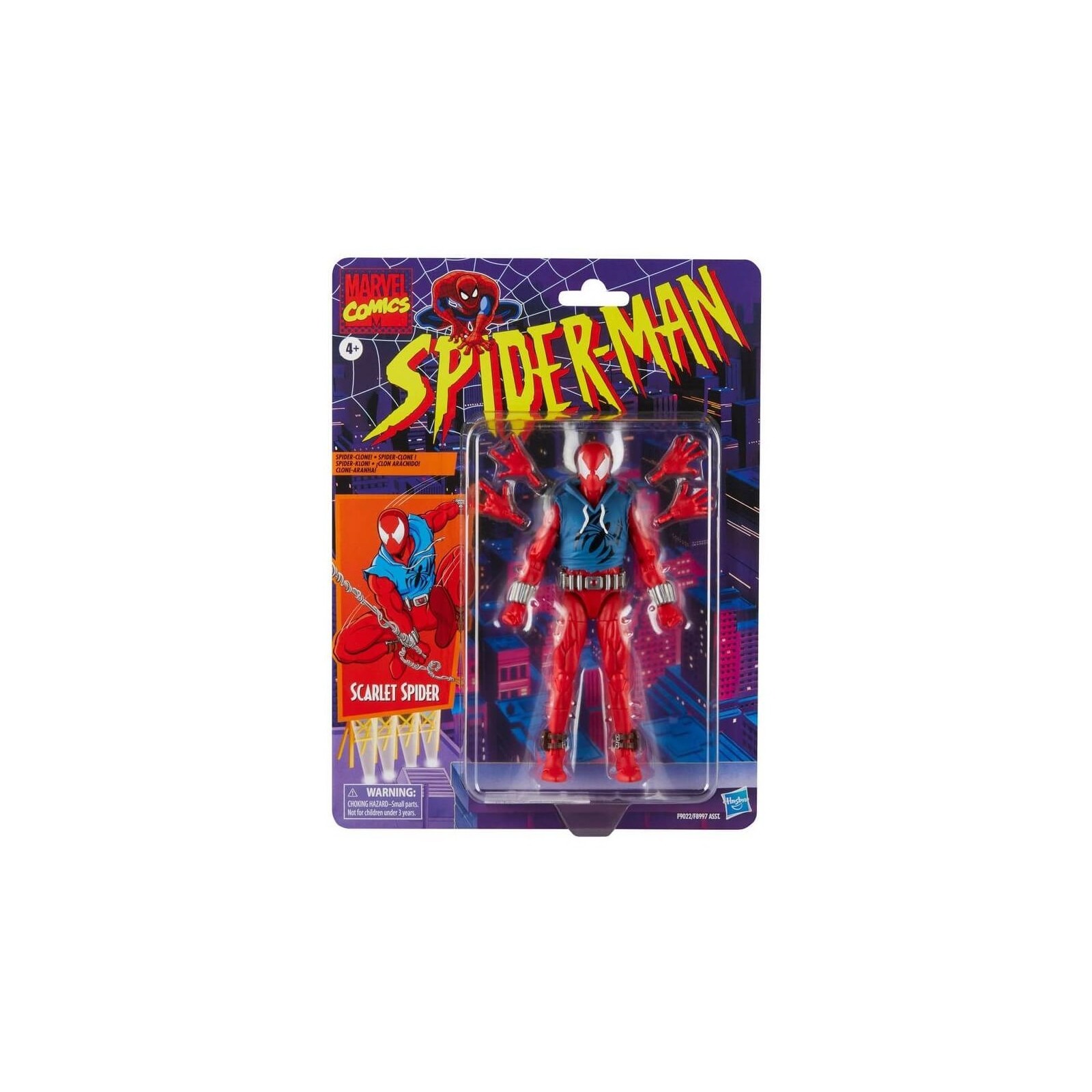 Figura hasbro marvel comics spider man scarlet