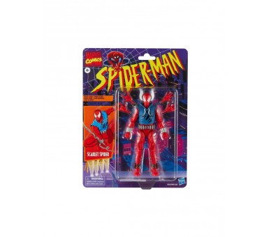 Figura hasbro marvel comics spider man scarlet