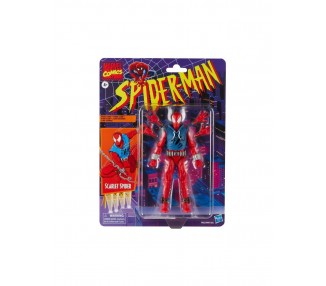 Figura hasbro marvel comics spider man scarlet