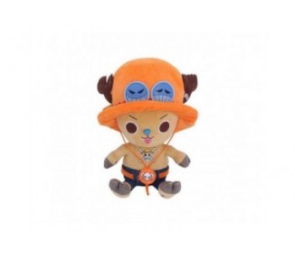 Peluche Sakami One Piece Chopper X Ace 20 Cm