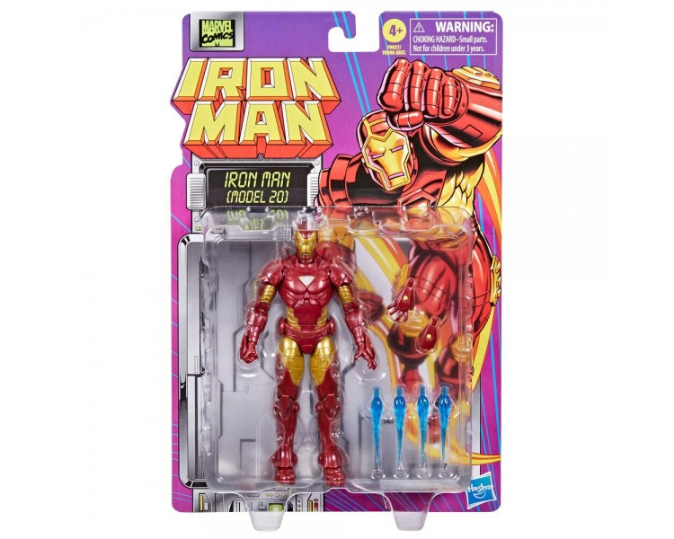 Figura Iron Man Model 20 Iron Man Marvel 15Cm
