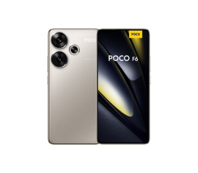 Smartphone Xiaomi Poco F6 8Gb/ 256Gb/ 6.67"/ 5G/ Titanio